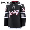 New Jersey Devils Fanatics Premium Timo Meier 2024-25 Alternate Schwarz Trikot - Kinder